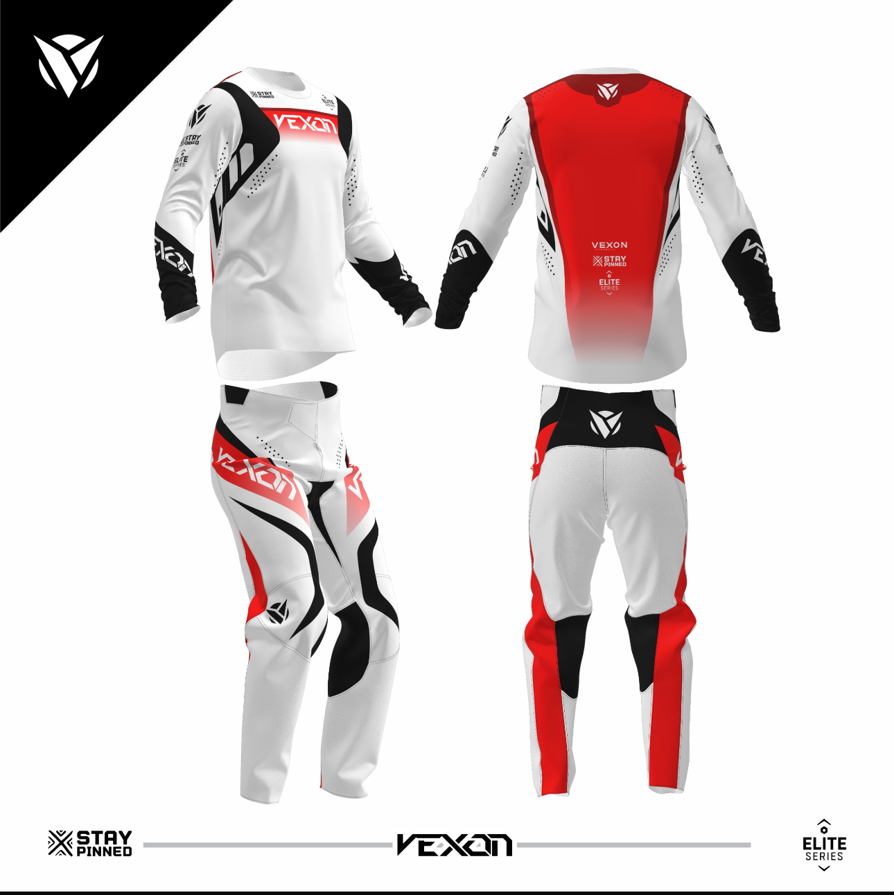 Elite Series Jersey/Pant Set (RED)
